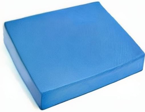Therapist’s Choice Large (15.5" x 13.5" x 2.3") Balance Pad, Made from Closed Cell Foam (Blue, Large)