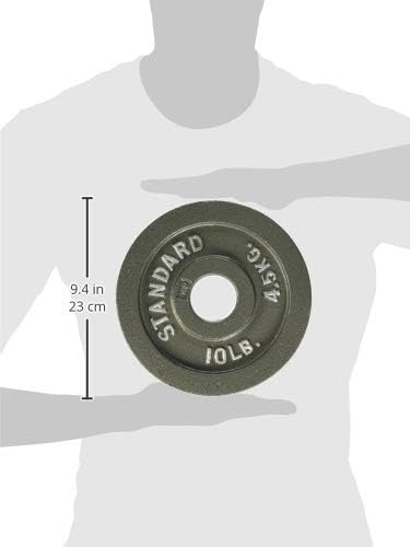 CAP Barbell Olympic 2-Inch Weight Plates Gray