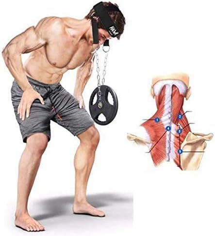 Neck Harness for Men and Women with Adjustable 30" Steel 150 lbs.,