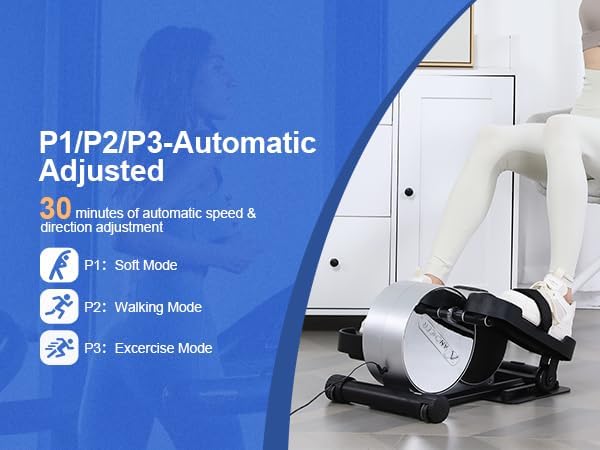 ANCHEER Under Desk Elliptical Machine Transform Your Life - High-End, Portable, Mini Leg Exerciser While Sitting. Perfect for Seniors, No Noise. Ideal Gift for Family As Seen on TV
