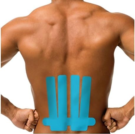 Kinesiology Tape Pro, Athletic Waterproof Muscle Support Adhesive Kinesio Sport Tape for Athletes 2 inches x 16.4 feet, 12 Rolls, Yellow