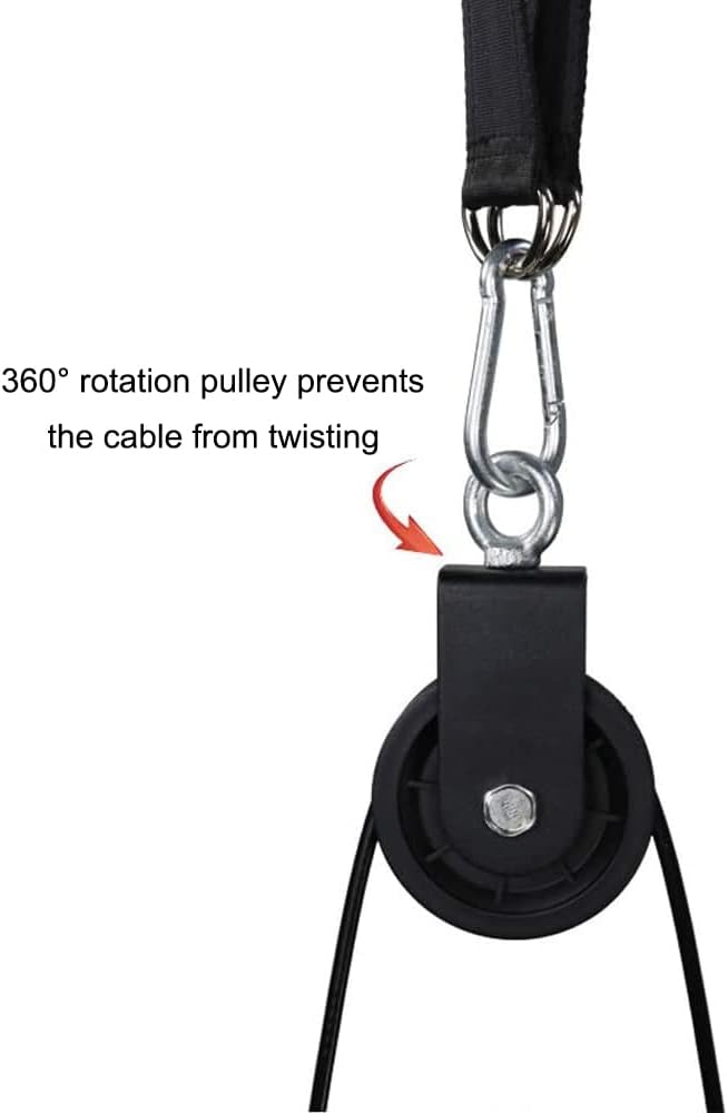 LAT Pull Down and Lift Weight Pulley System