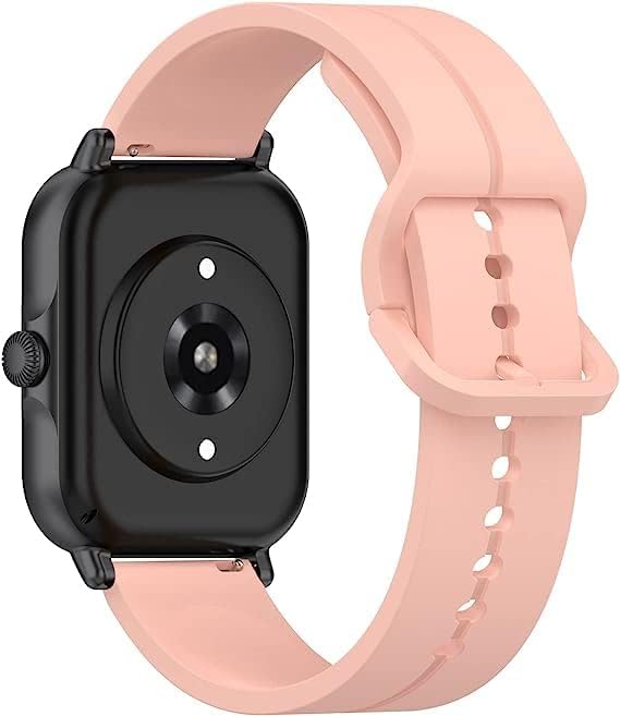 RuenTech Compatible with LOJUSIMEH Smart Watch Band Women&Men, Soft Silicone Waterproof Sport Strap Replacement Wristbands for LOJUSIMEH 1.9" Smartwatch Fitness Tracker