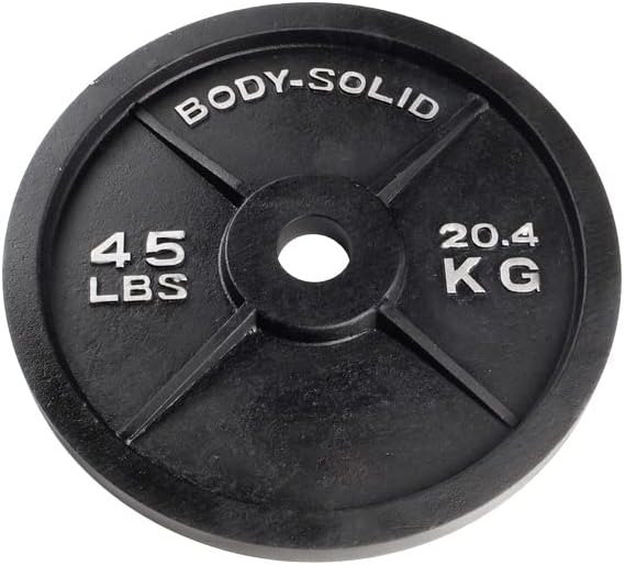 Body Solid OSB190 Olympic Cast 190 lbs. Weight Set