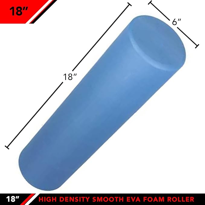 JFIT High Density Smooth EVA Foam Roller -