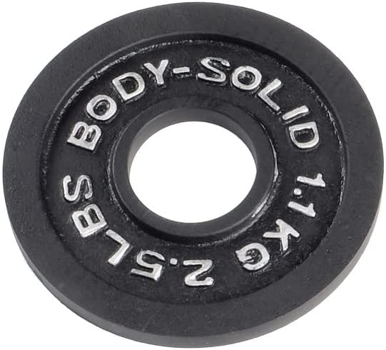 Body-Solid Cast Iron Olympic Weight Plate Set 2 Inch