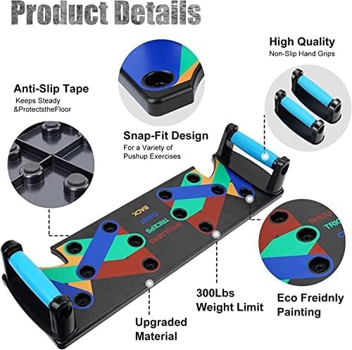 Solid Push Up Board Home Workout Equipment Multi-Functional