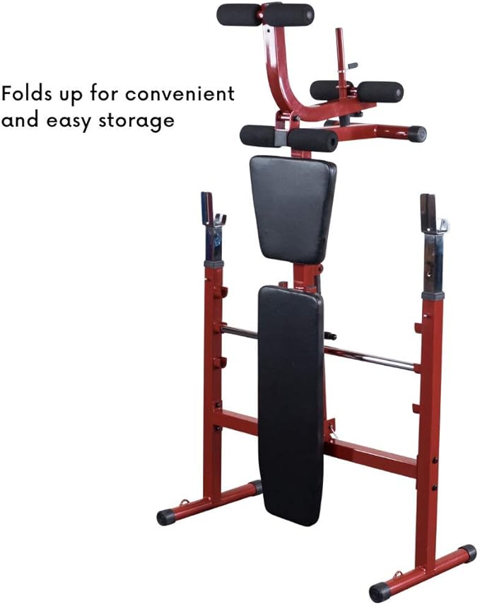 Body-Solid Best Fitness BFOB10 Adjustable Olympic Folding Weight