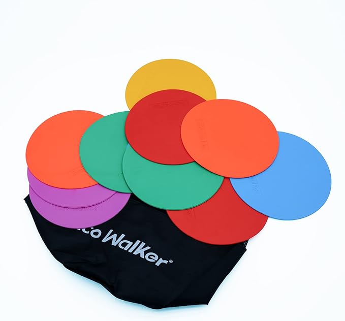 Flat Cones Spot Markers Soccer Basketball Sports Speed