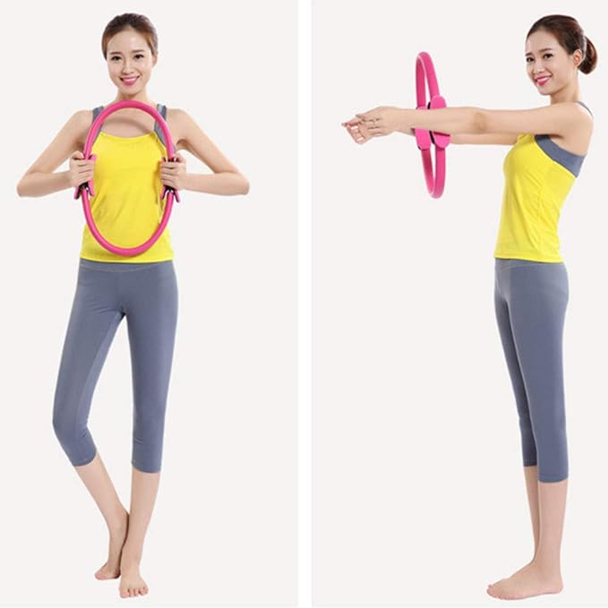 Tomotato 4 Colors Dual Grip Yoga Pilates Rings