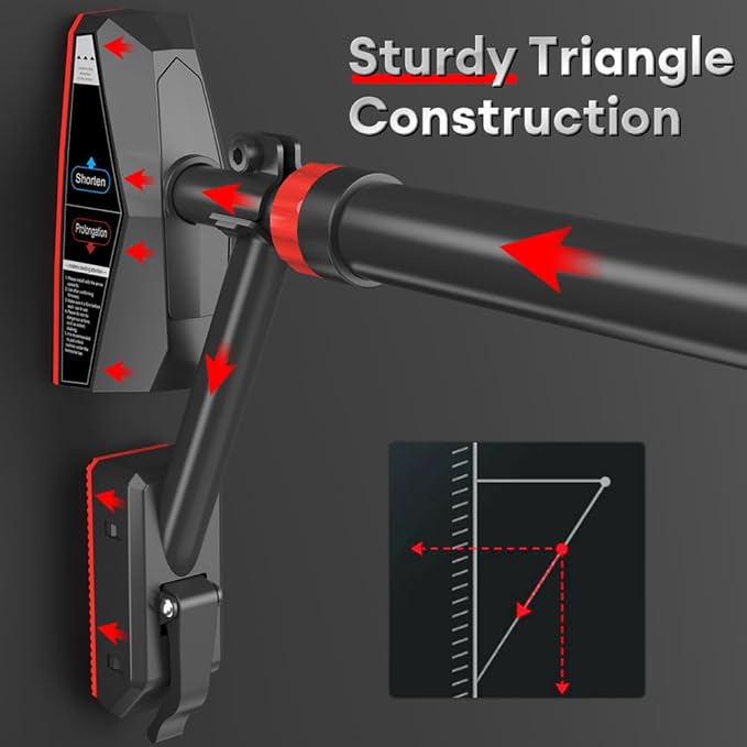 ONETWOFIT Pull Up Bar For Doorway 880lbs For