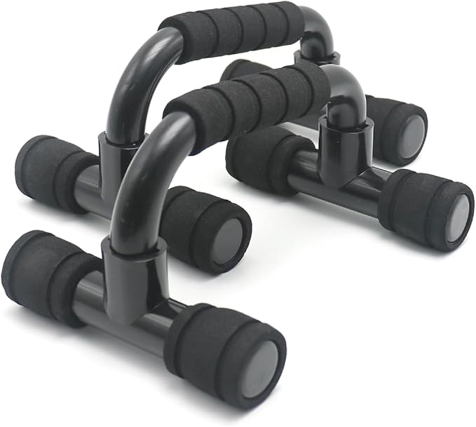 Cooplay 1 pair Push Up Bars for Home Gym Travelling Fitness Workouts Training Exercise