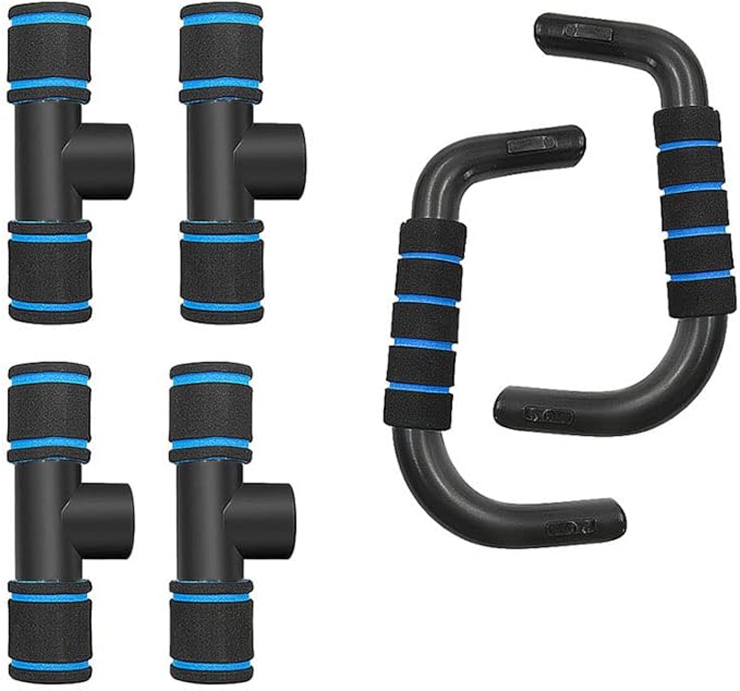 Cooplay 1 pair Push Up Bars for Home Gym Travelling Fitness Workouts Training Exercise