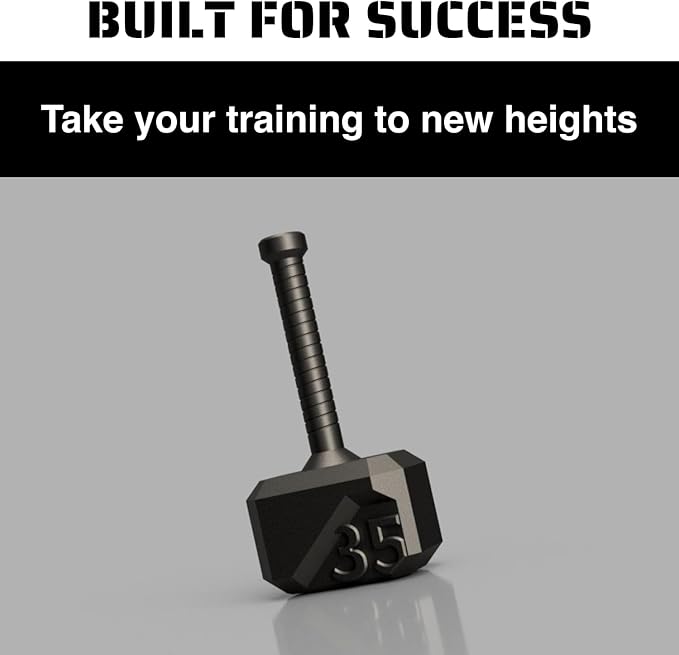 Tribe WOD Hammer Kettlebell 15-70lb + Adjustable