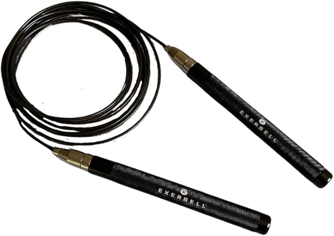 jump rope for cardio workout with ball bearings and adjustable length – fast speed rope for fitness excersize – skipping rope for cardio workouts – jump pack boxing jump rope skip ball