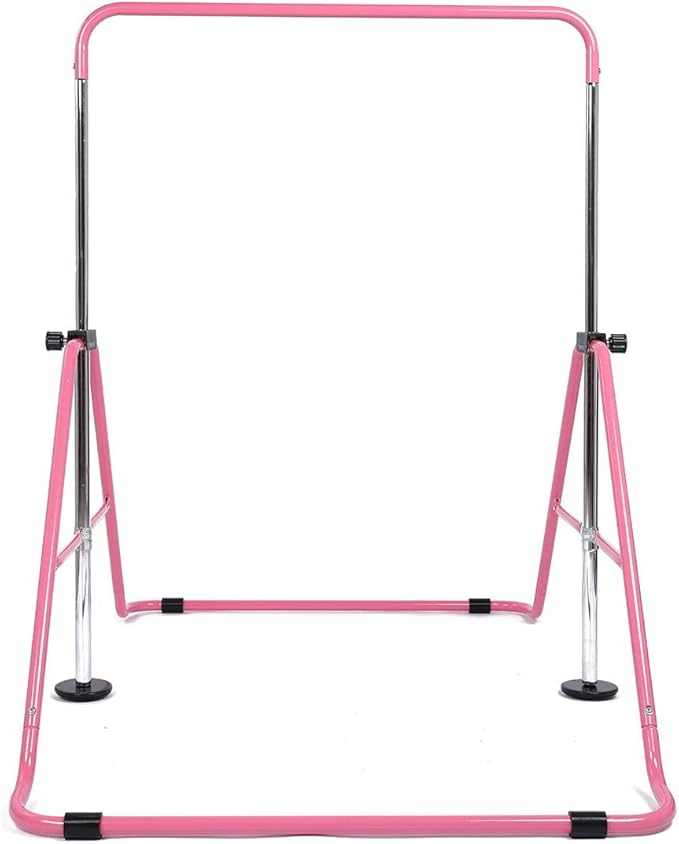 Kids Gymnastics Bar Gymnastic Equipment for Home Adjustable 3-7 Years