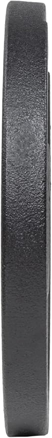 Signature Fitness Cast Iron Plate Weight Plate for Strength Training and Weightlifting, Olympic or Standard
