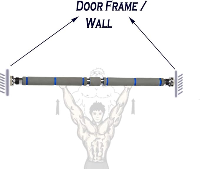 Adjustable 60~100cm / 80~130cm Pull Up Bar Chin 200KG Load