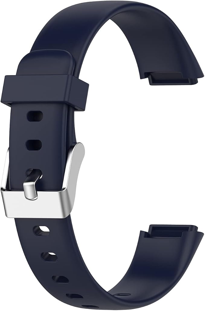 Fit for Fitbit Luxe Bands, Adjustable Soft Silicone Replacement Watch Band Straps Wristbands Bracelet Fit for Fitbit Luxe Fitness and Wellness Tracker for Women Men