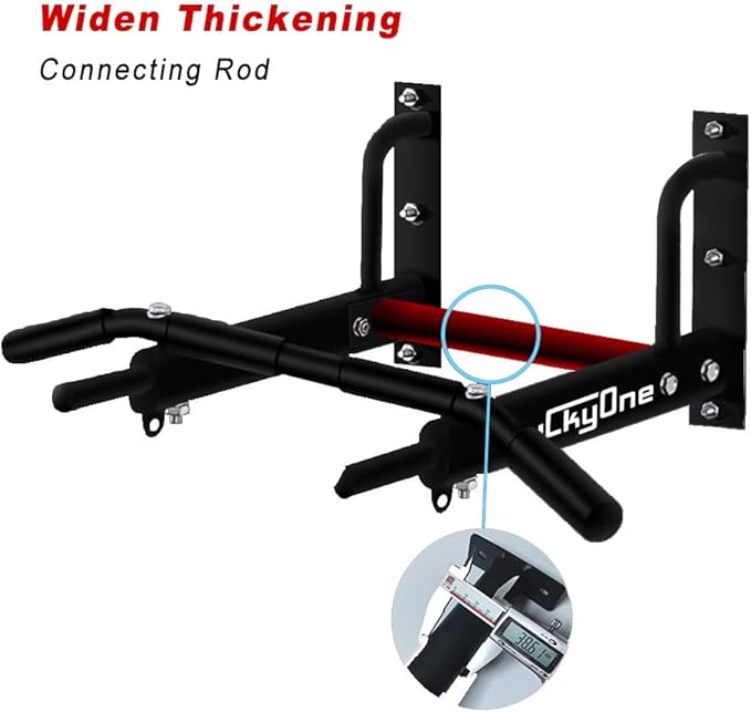 Wall Mounted Pull Up/Chin Up Bar with Bearing 440 Lbs