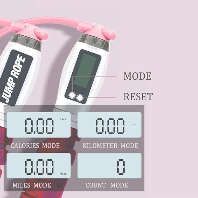 Workout Jump Rope with Counting 9.85ft Adjustable