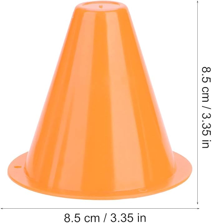 OUKENS Soccer Training Cone 10pcs Soccer