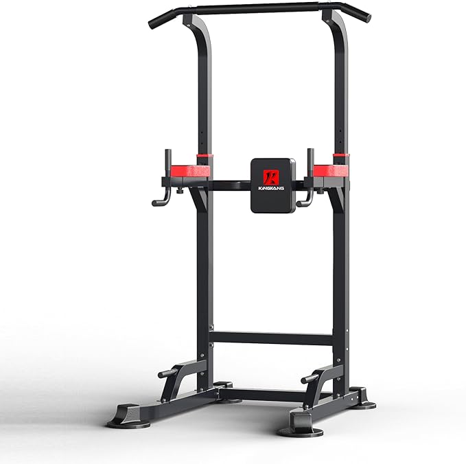 Power Tower Dip Station Workout equipment Pull up 450LBS