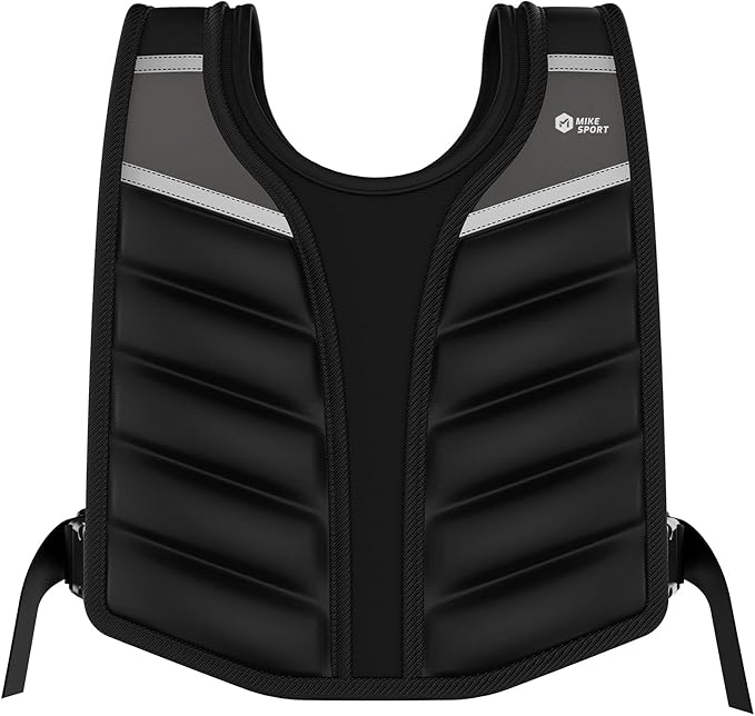 Weighted Vest,10lb/15lb/20lb Weight Vest with Reflective Stripe for Men Women Kids,Body Strength Training Weight Vest for Fitness,Workout,Running,Training