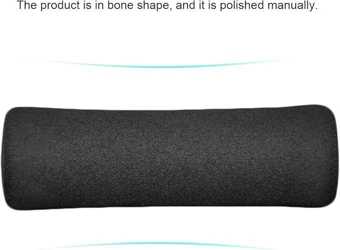 Sponge Foam Foot Pad Roller Pair 1-inch Rod 9.25" X 2.76" Od 0.87" Id)