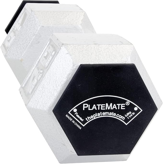 Microload Pair 1 1/4 lb. Magnetic Hex Weights (2.5 lb.