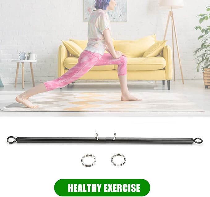 TMEOIIPY Expandable Spreader Bar with 2 Adjustable Straps