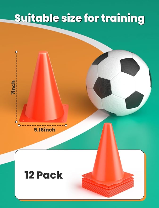 GHB Cones 50 Pack Disc Cones/12 Pack 7"