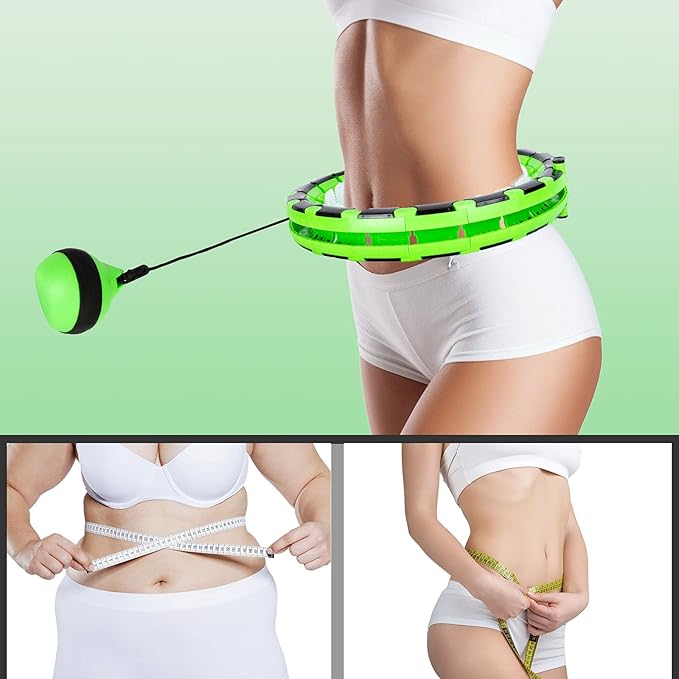 Smart Weighted Hoop for Adults 2 in 1 Abdomen 24 Knots