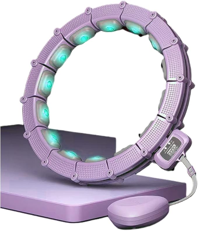 Silent Hula Fitness Hoops Weighted Smart Hula Exercise