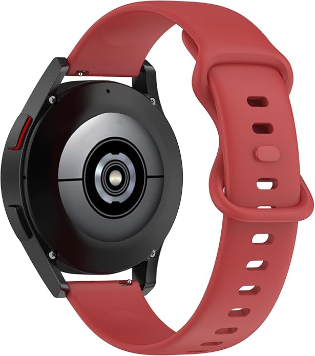 Compatible with FITVII Fitness Tracker Bands, Replacement 20mm Silicone Solid Color Buckle Strap for FITVII H86 Fitness Activity Tracker Watch for Men Women Kids, *Not for FITVII Slim -Size selection