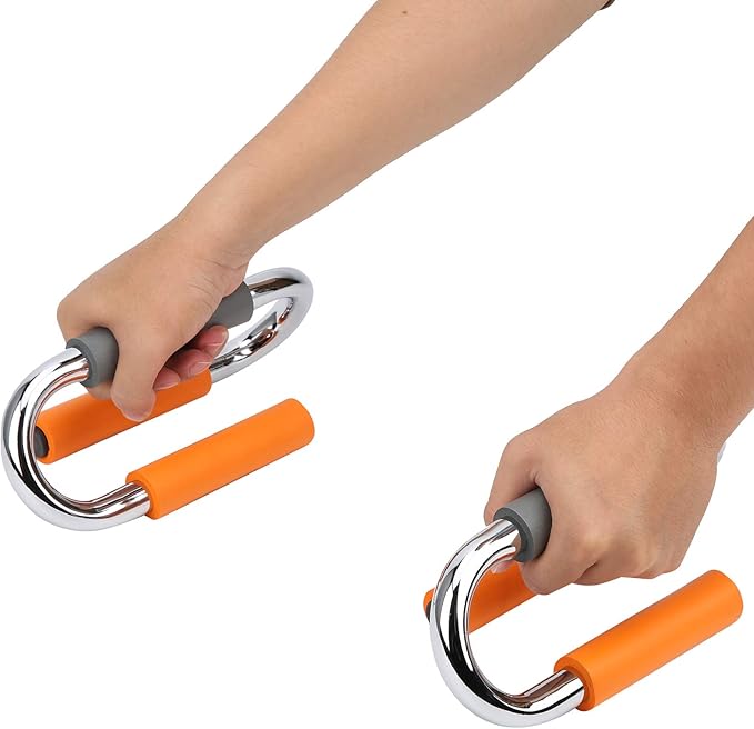 Push Up Bar Bracket, Stable and Strong S Shape Push Up Bar Bracket Suitable for Doing Push Ups At Home, Gym, Office, and Travel