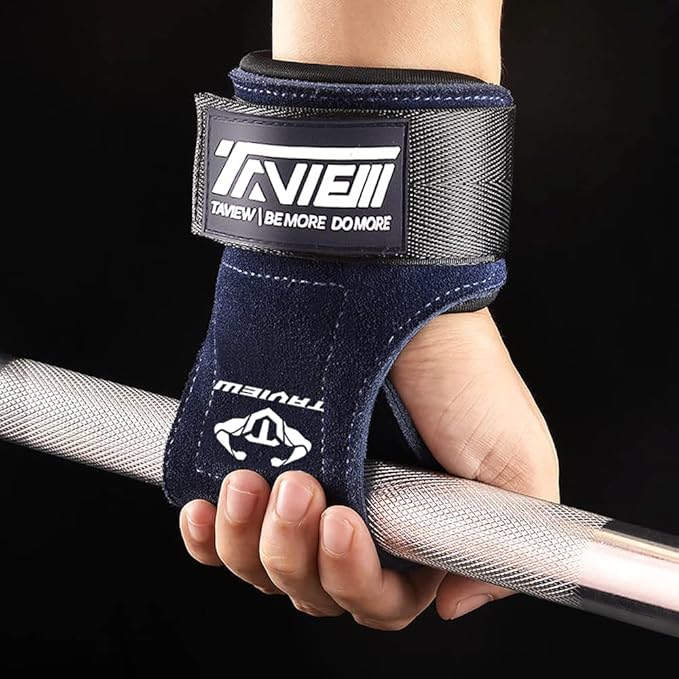 Wrist Straps for Weightlifting for Maximum Grip Support - Lifting Deadlift Strap & Weight Lifting Grips Gloves for Working Out Pull Up Deadlifting & Shrugs