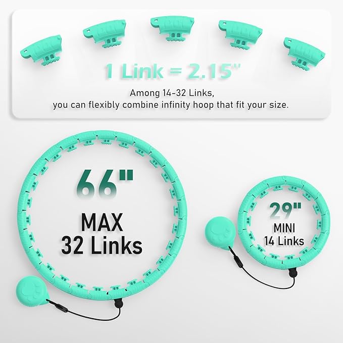 Weighted Hula Circle with 26 Links(56 Inch)