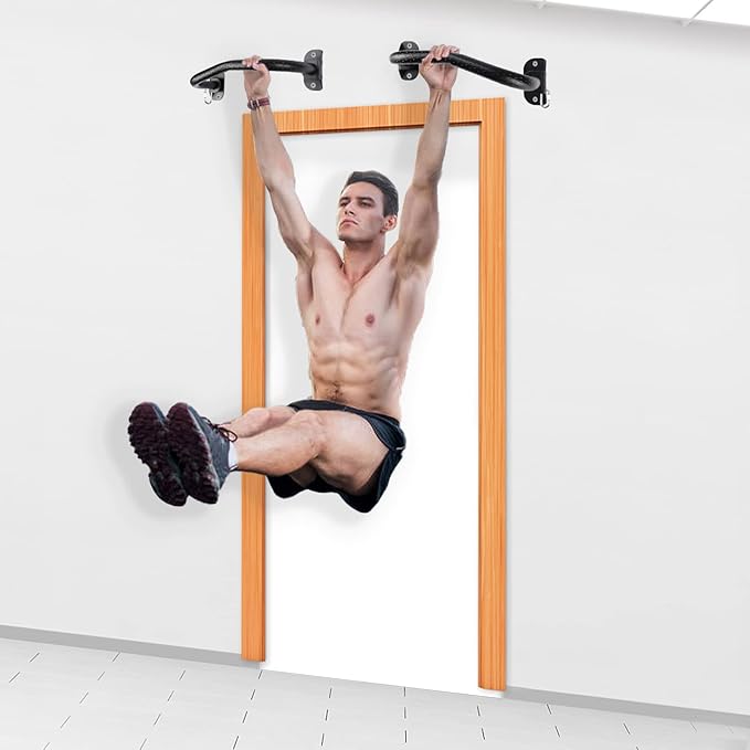 Wall Mounted Pull Up Bar Carbon Seel 800LB
