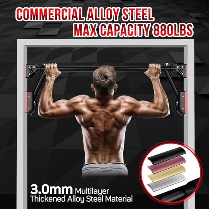 Pull Up Bar - Two-way Support Strength Training 880 LBS