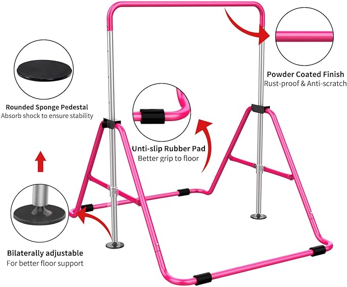 Tepemccu Expandable Gymnastics Bars