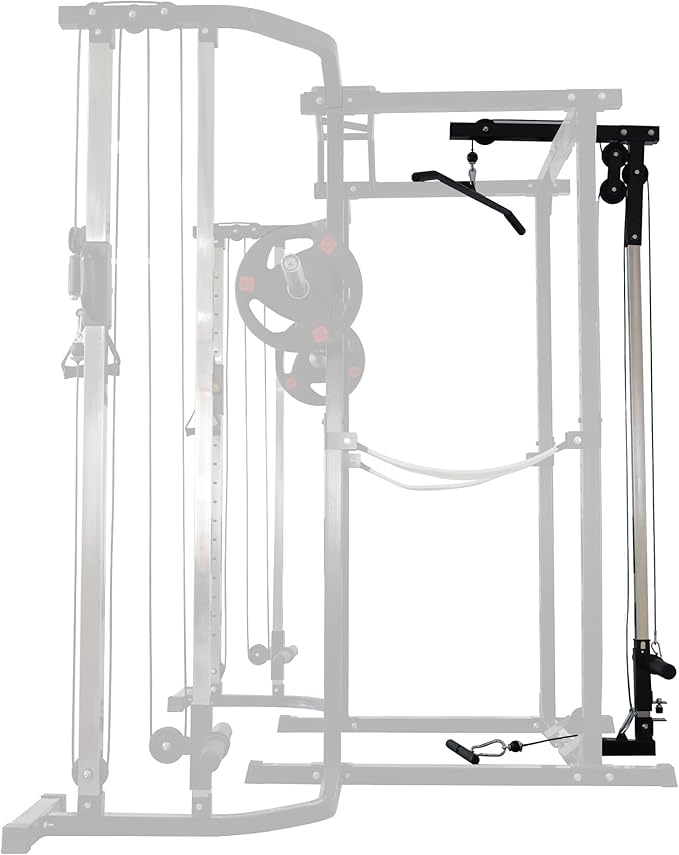 Signature Fitness Multi-Function Adjustable Power Cage with J-Hooks