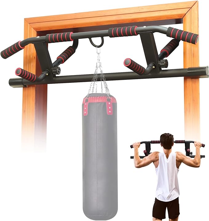 NEWAN Pull Up Bar for Doorway,Adjustable Width Indoor