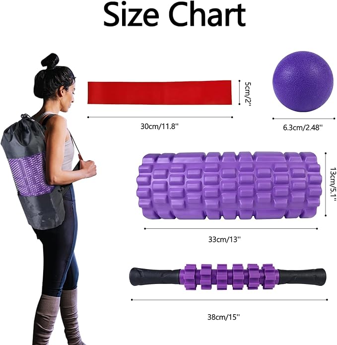 5 in 1 Foam Roller Set for Deep