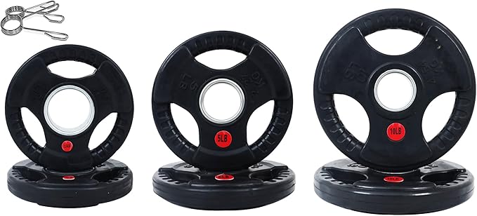 Signature Fitness Olympic Cast Iron Plate for Strength