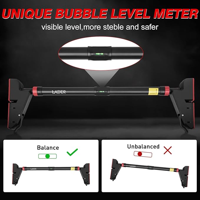 LADER Pull Up Bar for Doorway 550LBS