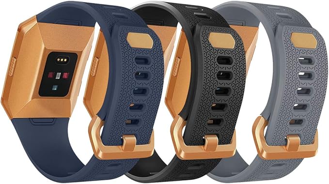 Compatible Ionic Bands for Men Women Large Small, Replacement Strap Sport Accessory Wristband with Original Design for Ionic Smart Watch