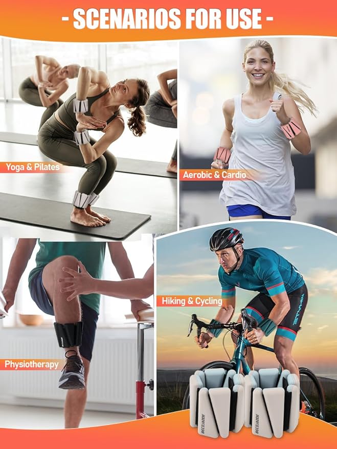 Wrist Ankle Weights Adjustable Training Intensity for Strength 2