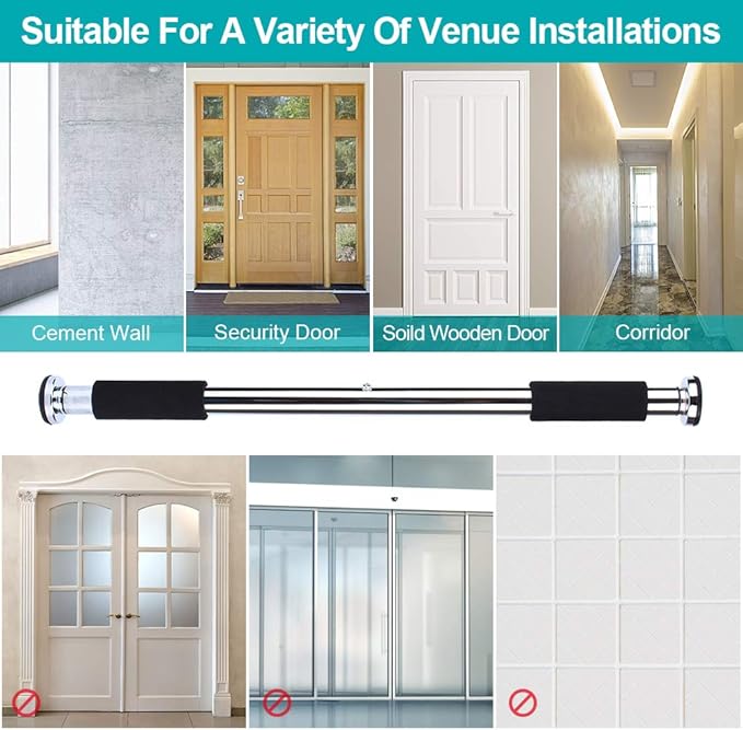 Doorway Pull Up Chin Up for Doorway 24.5 to 36 Inches
