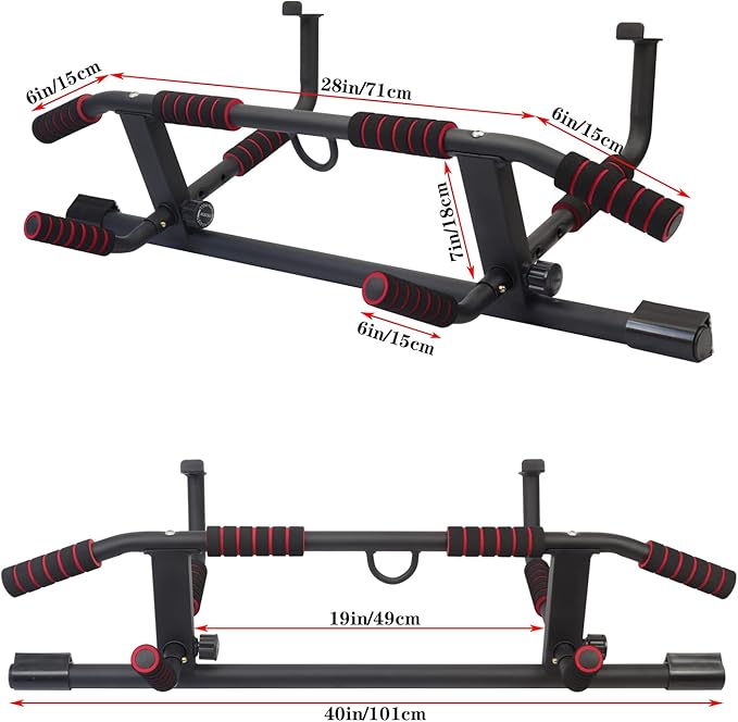 NEWAN Pull Up Bar for Doorway,Adjustable Width Indoor
